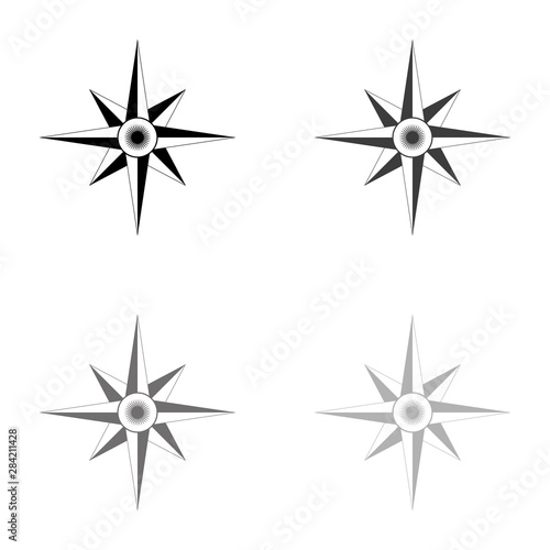 .star - black vector icon © veronchick84