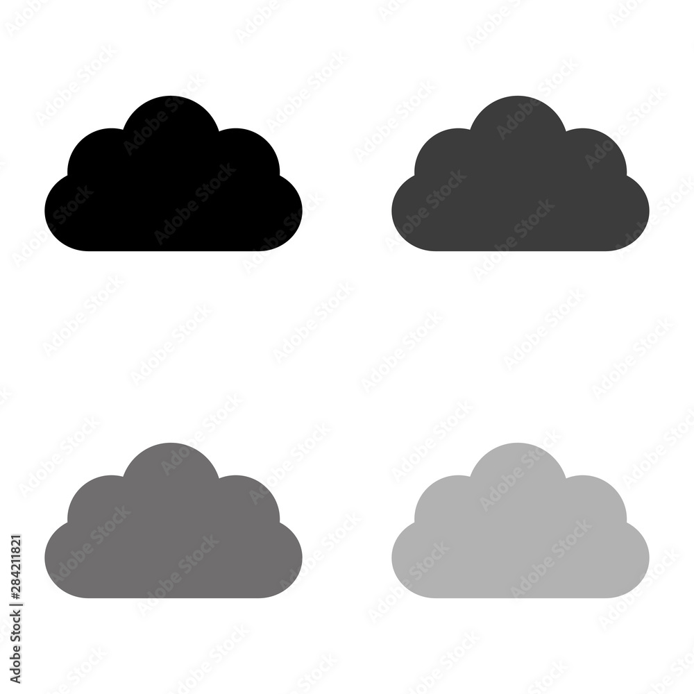 .weather icon - black vector icon .weather icon - black vector icon