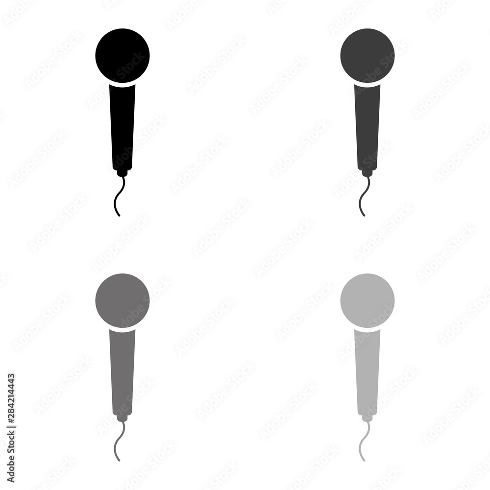 .microphone - black vector icon .microphone - black vector icon