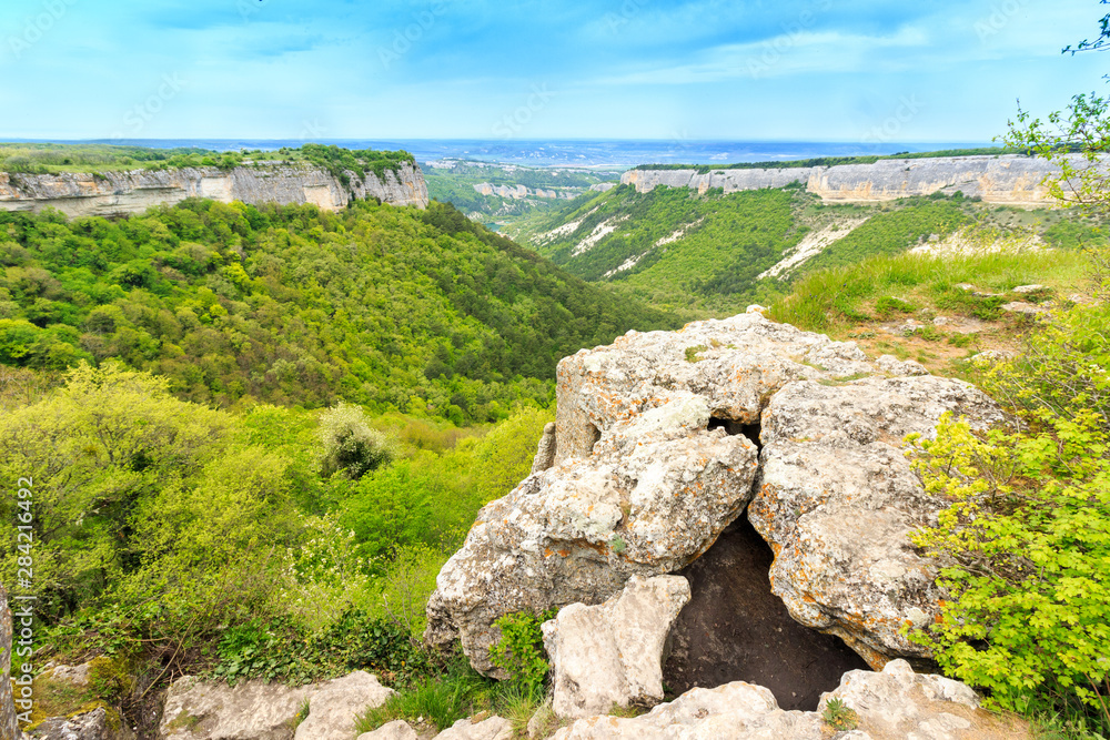 Cave City Mangup-Kale. Crimea.