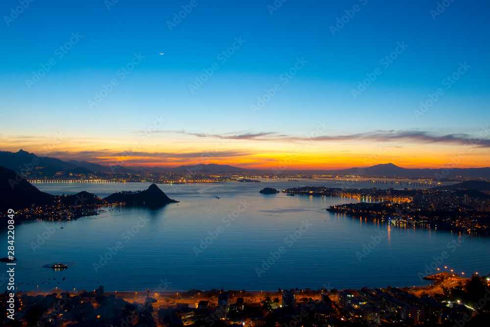 Fototapeta premium Rio at dusk