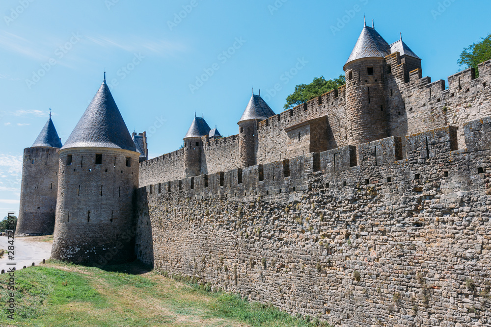 Details of the Citadel of Carcassonne