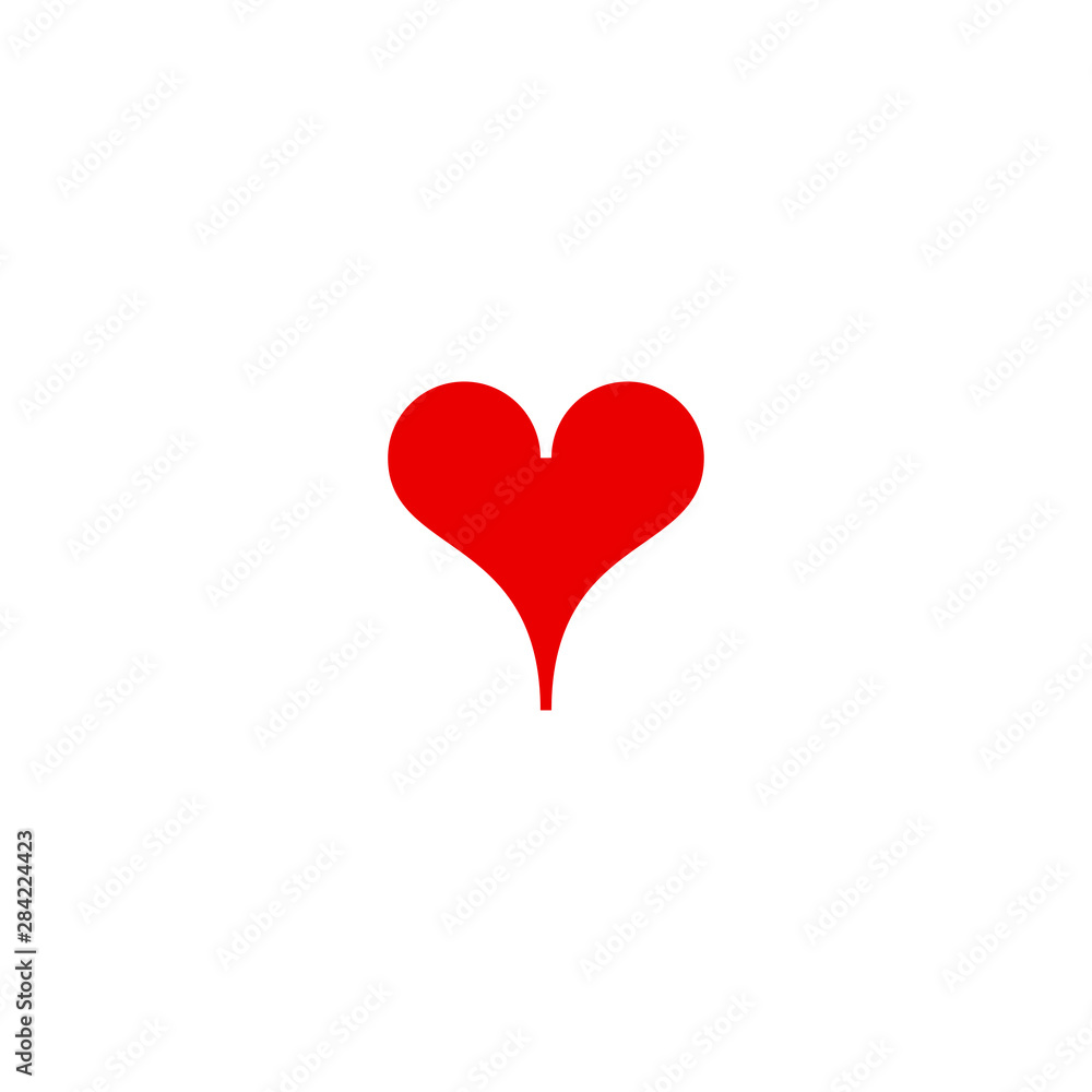 Heart Suit Two Playing Cards Stock Illustration - Download Image Now -  Playing Card, Heart Shape, Poker - Card Game - iStock