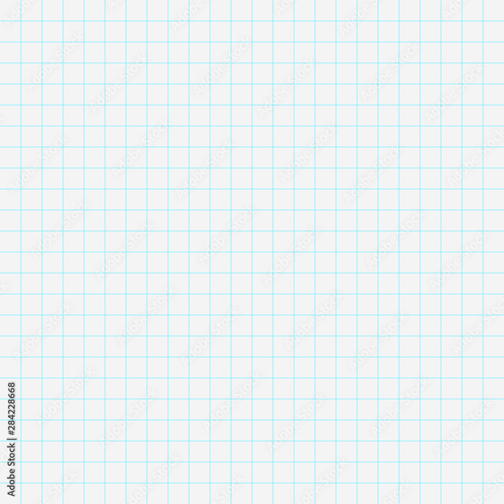 Notebook sheet in checkered Notebook sheet in checkered