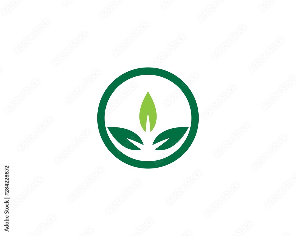 Logos of green leaf ecology nature element vector icon Logos of green leaf ecology nature element vector icon