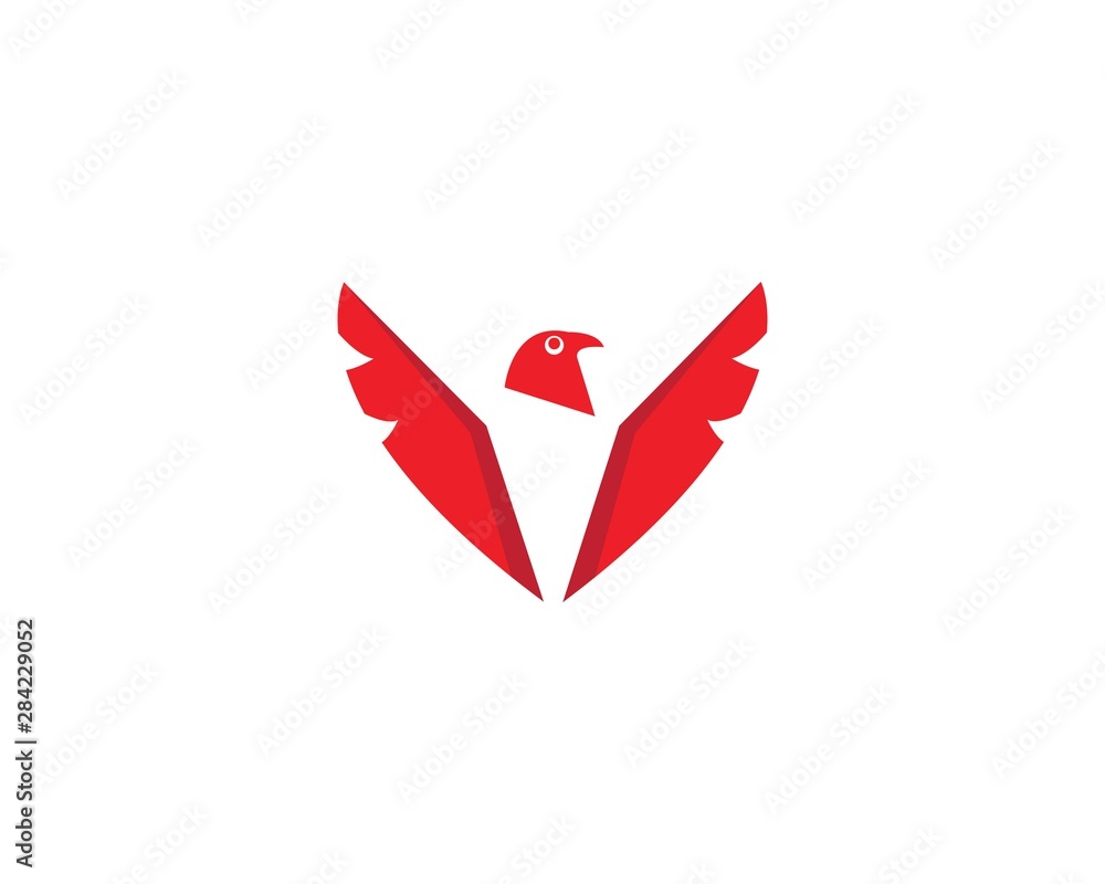 Falcon Eagle Bird Logo Template Falcon Eagle Bird Logo Template