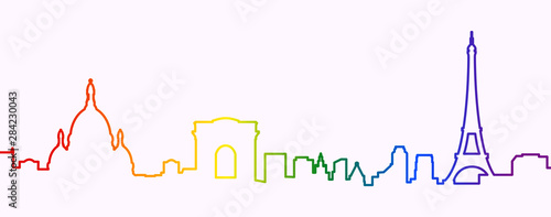 Paris Gay-Friendly Skyline Profile