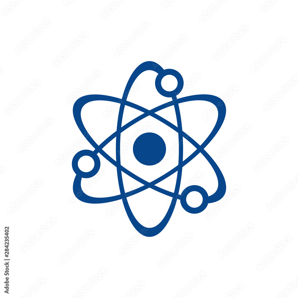 Science atom symbol icon vector EPS 10 illustration Science atom symbol icon vector EPS 10 illustration