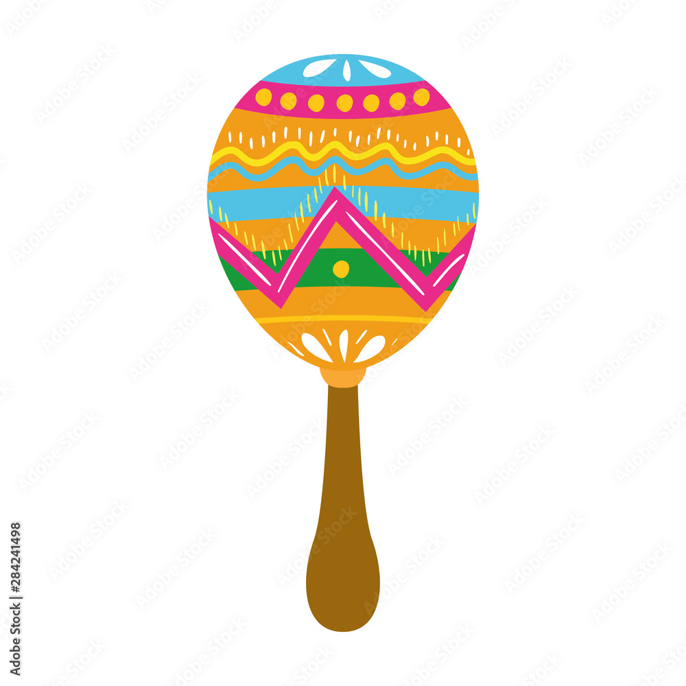 cute maraca isolated icon cute maraca isolated icon