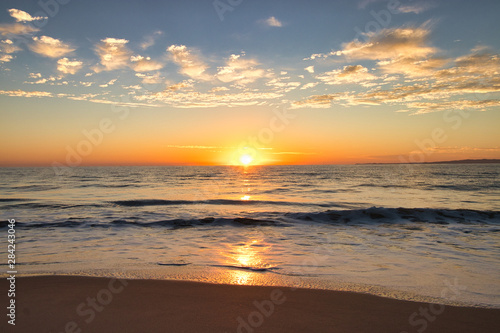 sunset on the beach, australia  © littleTravel Moments