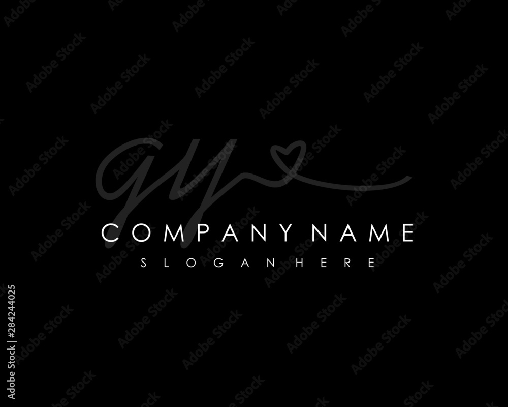 G Initial handwriting logo vector G Initial handwriting logo vector