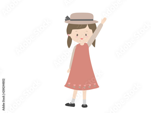 みなちゃん秋服おでかけ