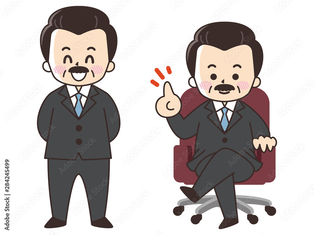 社長の中年男性