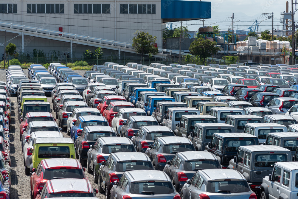 Fototapeta premium 車両基地