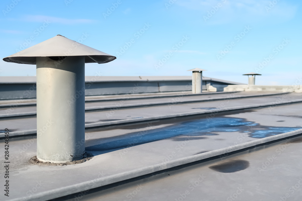 an zinc roof