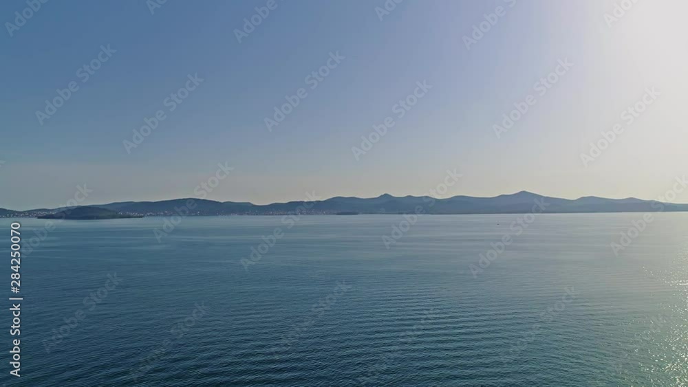 Zadar coast aerial Zadar coast aerial