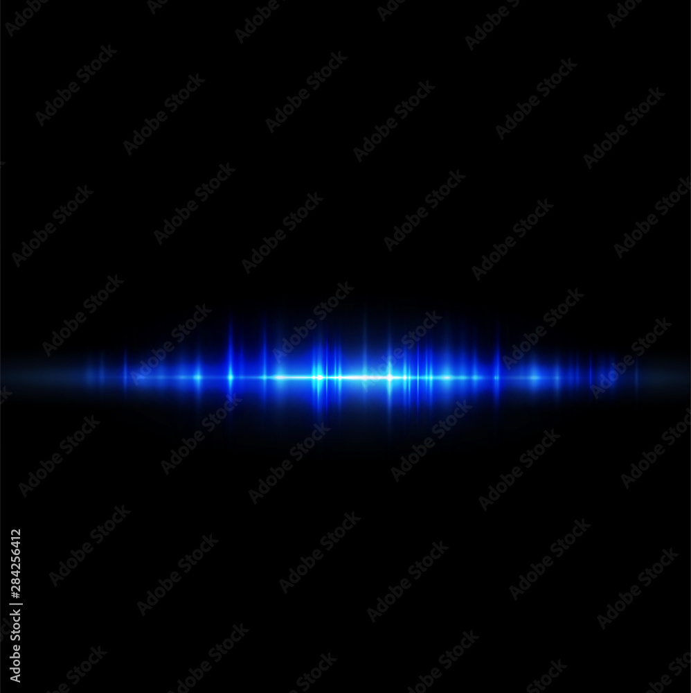 Abstract strips light blue isolate on black background, vector illustration Abstract strips light blue isolate on black background, vector illustration