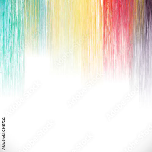 Brush stroke colorful background. colorful brush paint texture and space, vector illustration