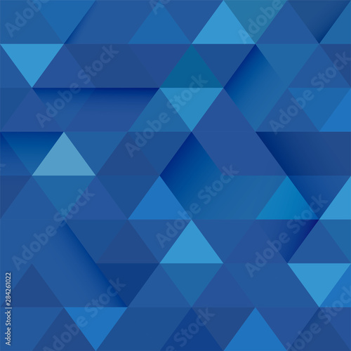 Abstract blue tone geometric layout template and modern overlapping. Modern background for business or technology, cover, online presentation, vector illustration