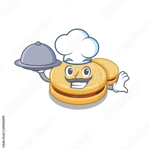 alfajores aChef with food re baked in character ovens