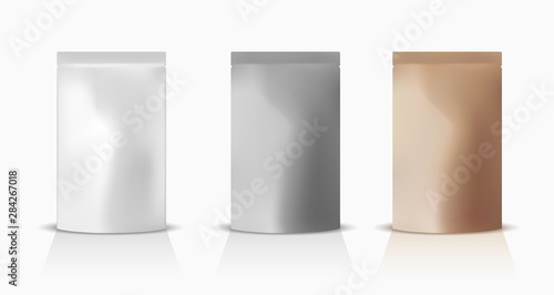 Foil or paper packaging for snacks and food