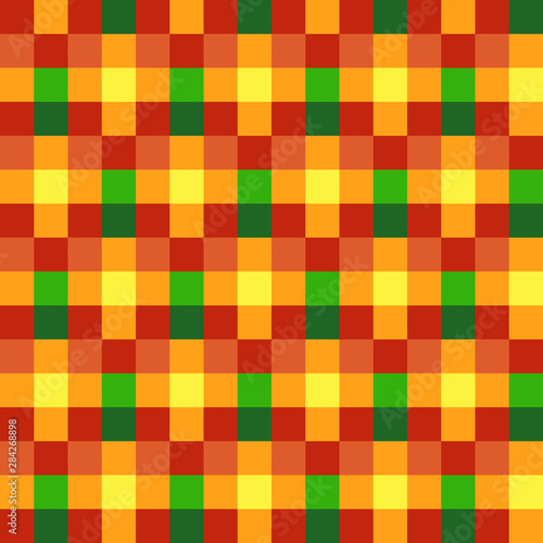 Fabric textures pixel art style abstract seamless pattern texture pixel art background. Knitted design. Isolated vector 8-bit illustration.