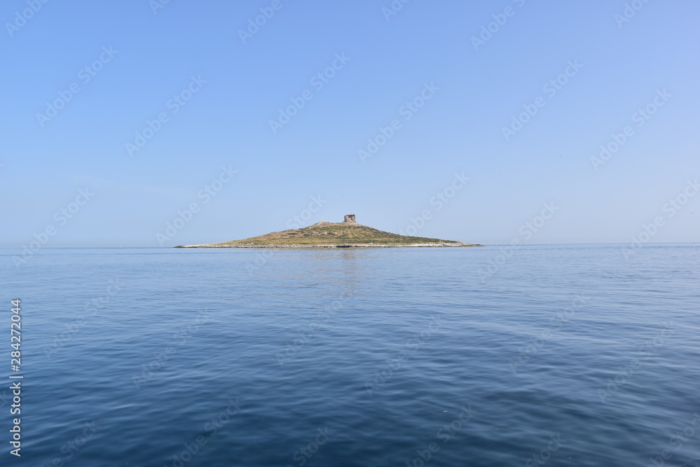 isola del comune di Isola delle Femmine, Palermo. Detto anche isola di fuori, Sicilia
