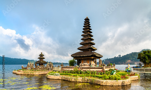 Pura Ulun Danu Bratan Temple on Bali  Indonesia
