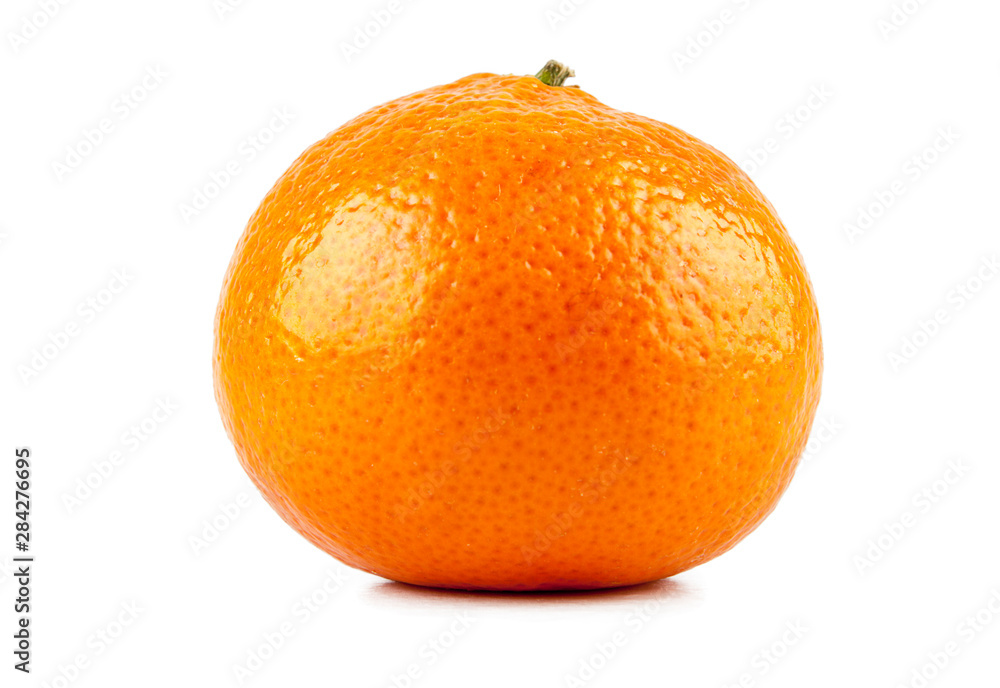 Fresh and ripe mandarin on a white background (photos from a different angle in the portfolio) Fresh and ripe mandarin on a white background (photos from a different angle in the portfolio)