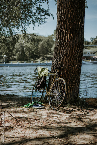 bicycle in the park