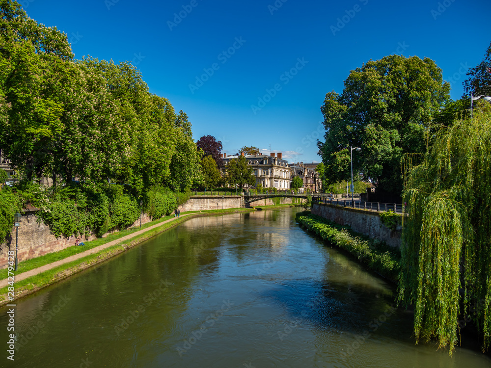 The Petite France area in Strasbourg