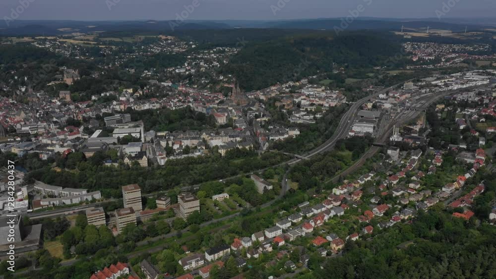 Marburg in Hessen von oben Marburg in Hessen von oben