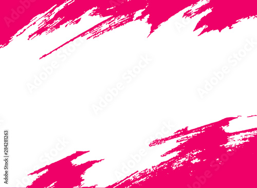 pink and white hand painted background texture with grunge brush strokes
