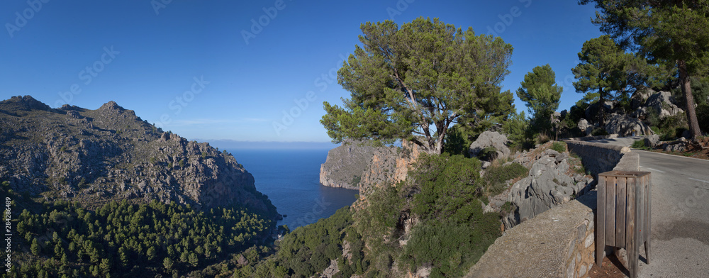 Palma de Mallorca Spain Mountains coast