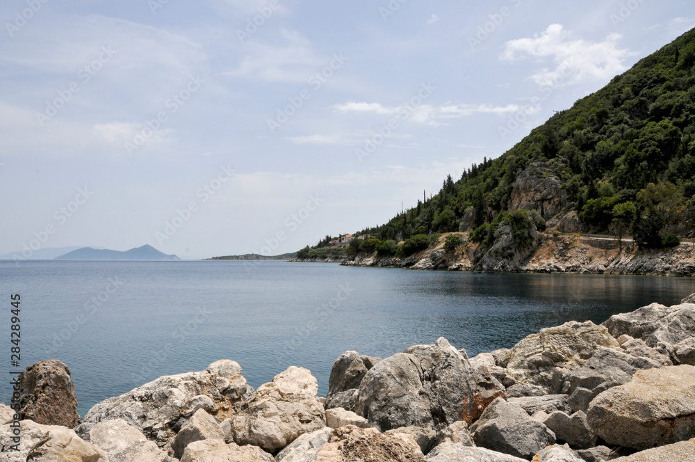 Panorama auf das Ionisches Meer