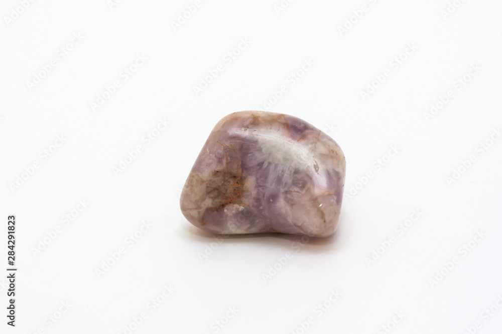 Mineral amethyst isolated on a white background Mineral amethyst isolated on a white background