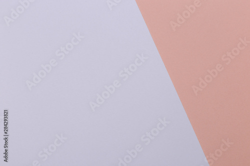 Paper gray brown empty background, geometrically located. Color blank for presentations, copy space.