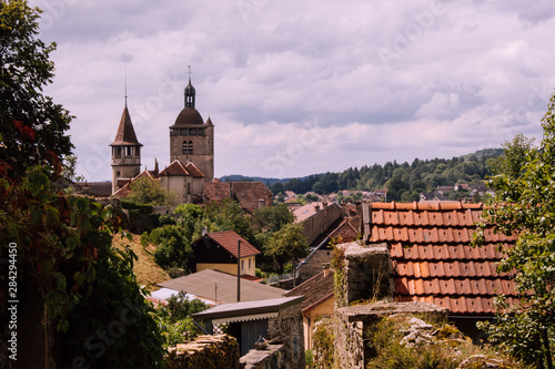 Village in the hills of Jura