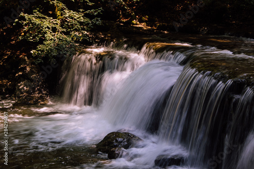 Fototapeta Naklejka Na Ścianę i Meble -  Waterfalls in Jura, hedgehog waterfalls