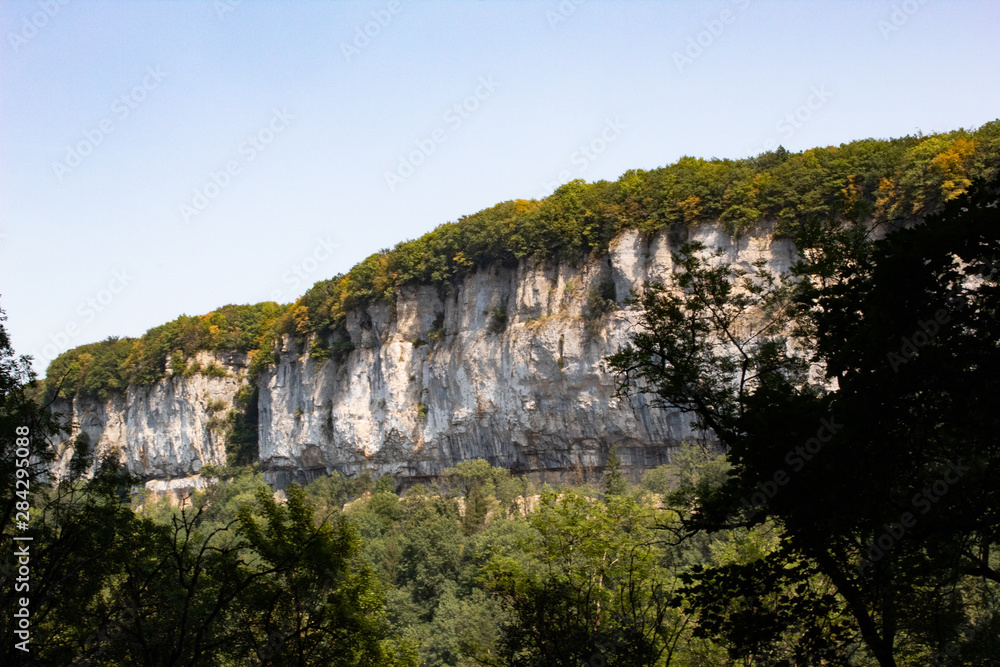 High mountains landscape in Jura