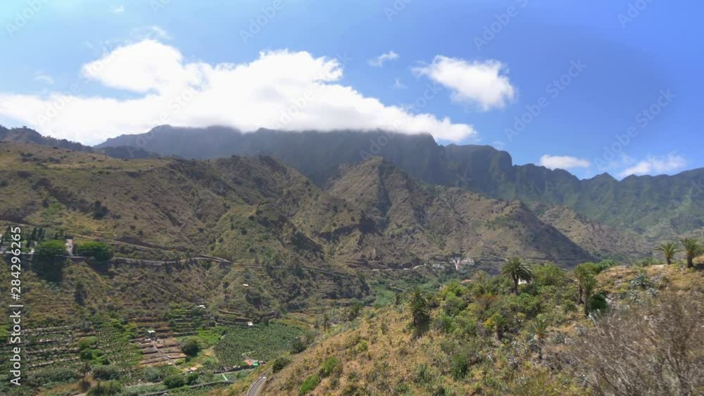 Trip through La gomera island in Spain in 4k slow motion 60fps Trip through La gomera island in Spain in 4k slow motion 60fps