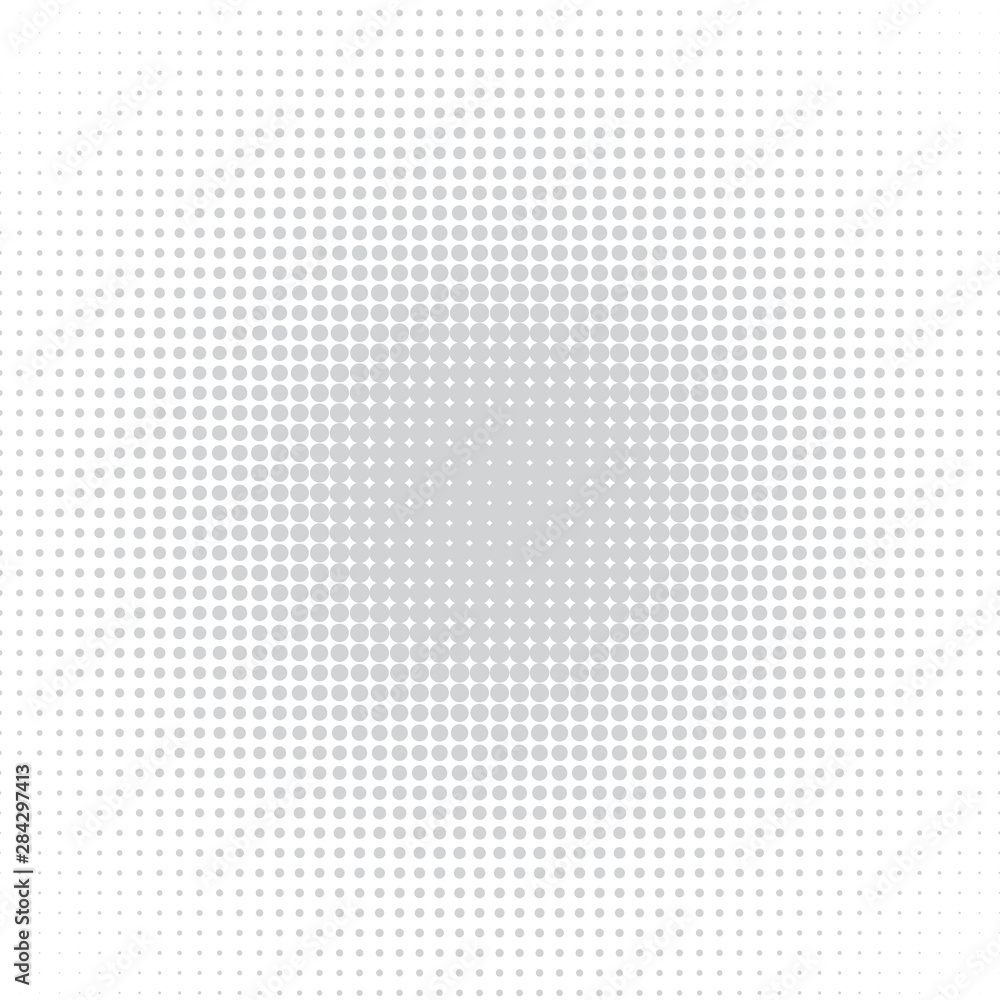 Gray dots on white background Gray dots on white background