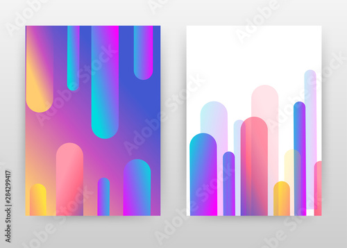 Geometric colorful yellow  blue  purple lines design for annual report  brochure  flyer  poster. Colorful lines background vector illustration for flyer  leaflet  poster. Abstract A4 brochure template