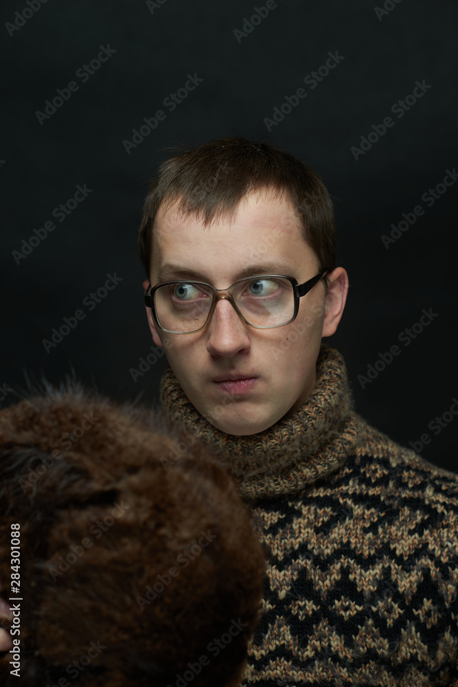 portrait of young man portrait of young man