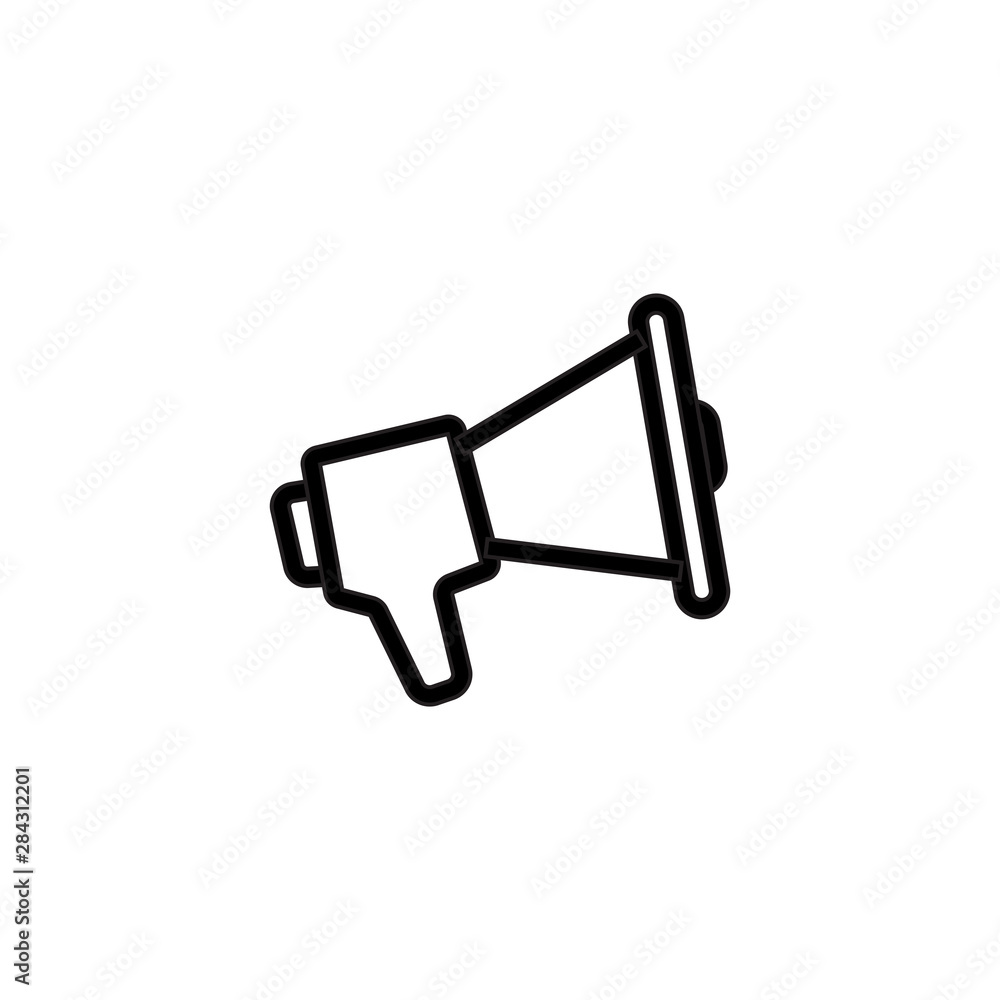 Campaign icon Marketing vector isolated on background. Trendy Megaphone symbol. Pixel perfect. illustration EPS 10. - Vector Campaign icon Marketing vector isolated on background. Trendy Megaphone symbol. Pixel perfect. illustration EPS 10. - Vector