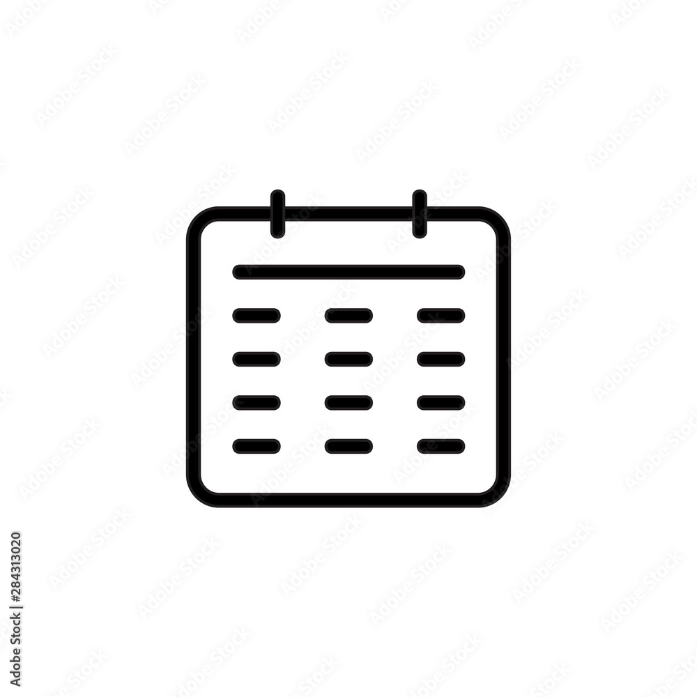 Calendar icon Reminder vector isolated on background. Trendy sweet symbol. Pixel perfect. illustration EPS 10. - Vector Calendar icon Reminder vector isolated on background. Trendy sweet symbol. Pixel perfect. illustration EPS 10. - Vector
