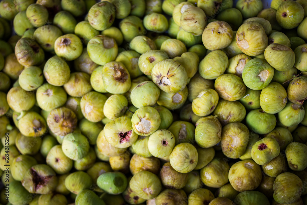Fresh ripe figs as background, top view Fresh ripe figs as background, top view