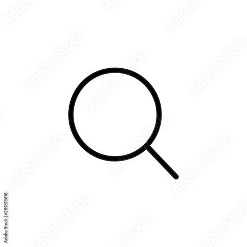 Search icon Find vector isolated on background. Trendy Zoom symbol. Pixel perfect. illustration EPS 10. - Vector