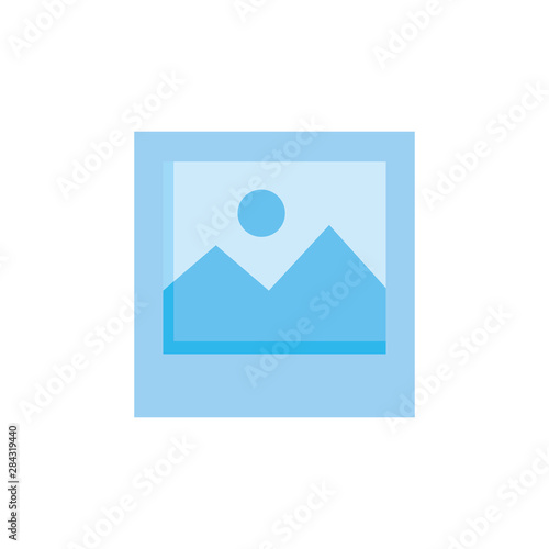 picture file format isolated icon