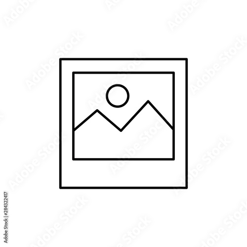 picture file format isolated icon